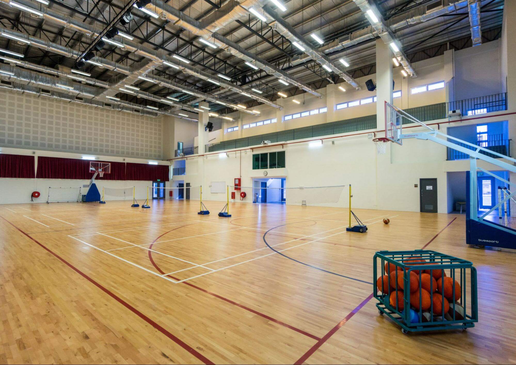 BXCL International School indoor sports facilities