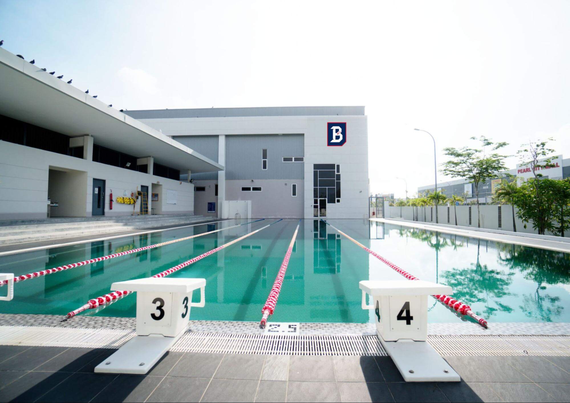 BXCL International School swimming pool