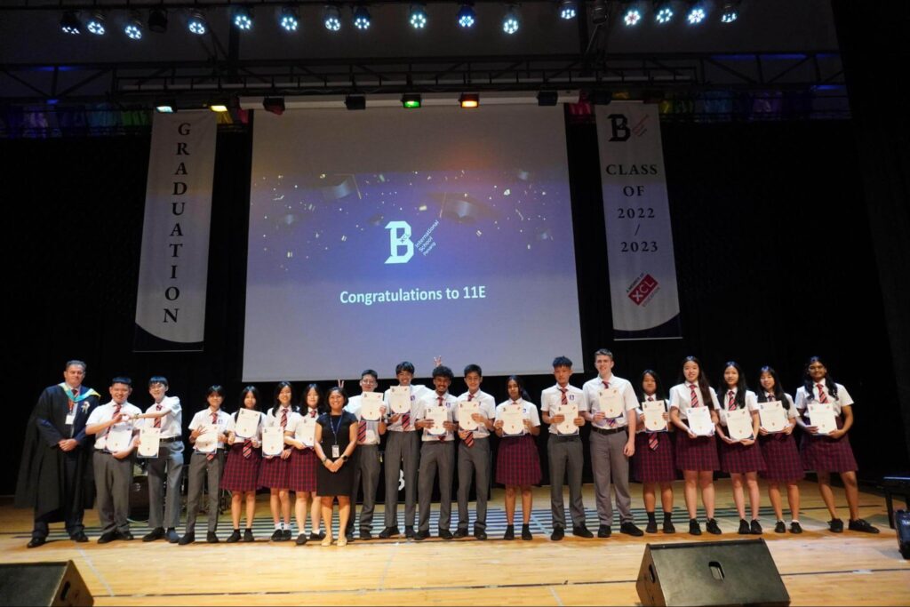 BXCL Penang International School Students with Graduation Certificate